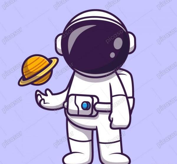 عکس فضانورد فانتزی کیوت