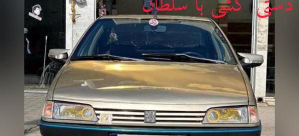 عکس پژو پارس مشکی شوتی