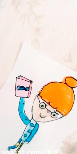 عکس کیوت فانتزی نقاشی