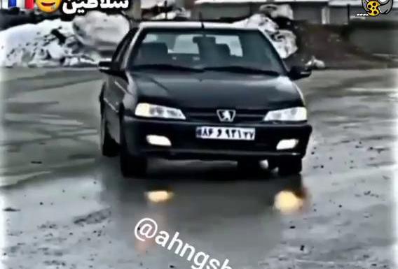 عکس پژو پارس سیاه
