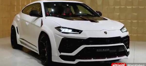 عکس ماشین لامبورگینی شاسی بلند مشکی