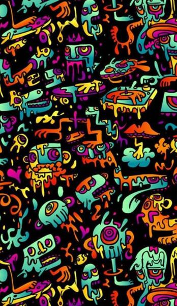 عکس پس زمینه گوشی نقاشی