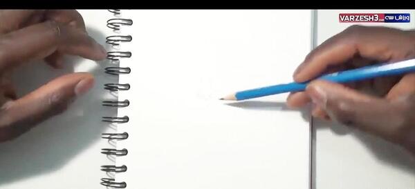 عکس لیونل مسی نقاشی