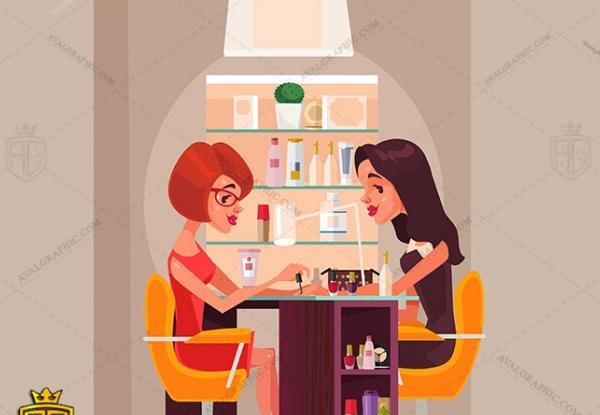عکس ناخن فانتزی کیوت