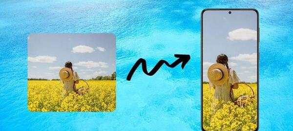 چگونه عکس پس زمینه گوشی را کوچک کنیم