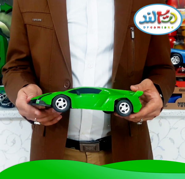 عکس ماشین لامبورگینی فیروزه ای