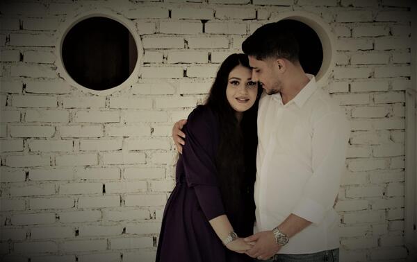 ژست عکس زن و شوهر ایرانی