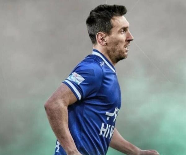عکس لیونل مسی در پرسپولیس