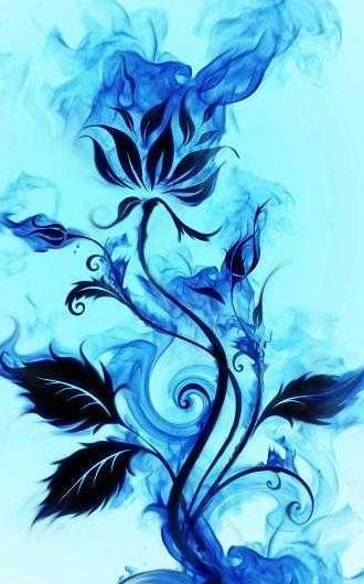 عکس پس زمینه گوشی رنگ آبی