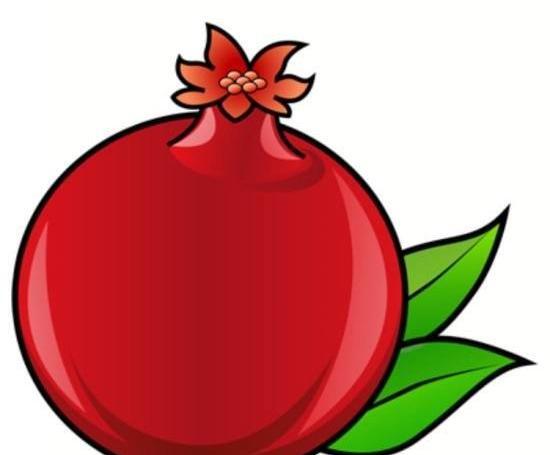 عکس انار کارتونی
