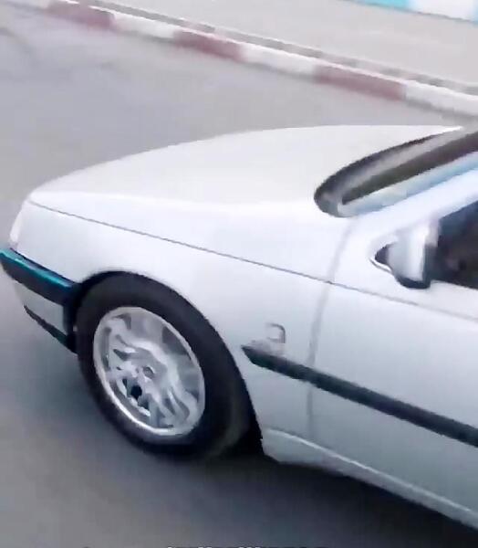 عکس پژو پارس با رینگ خرچنگی