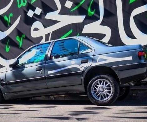 عکس پژو پارس با رینگ خرچنگی