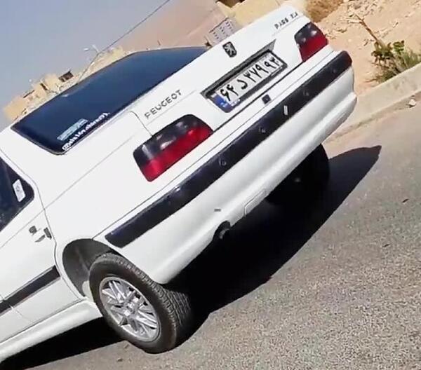عکس پژو پارس با رینگ خرچنگی