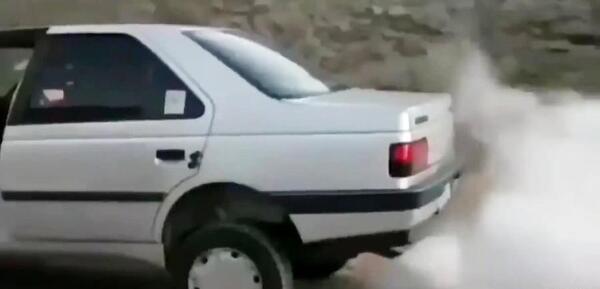 عکس پژو پارس با رینگ خرچنگی