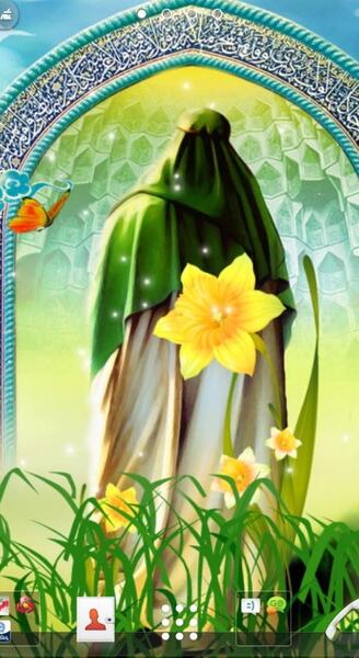 عکس پس زمینه گوشی امام زمان