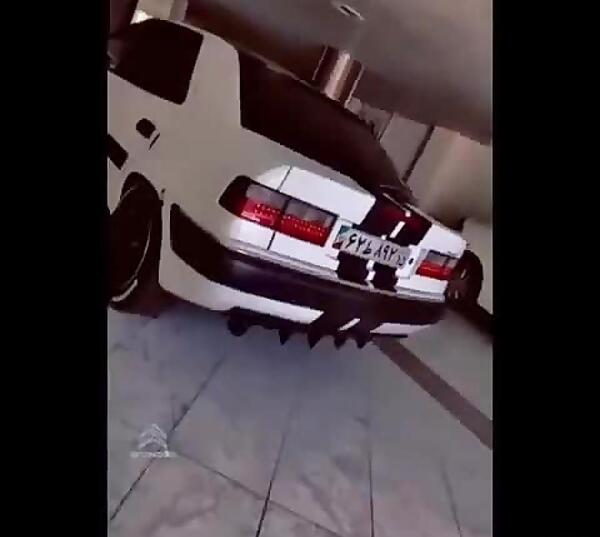 عکس پژو پارس چپ کرده