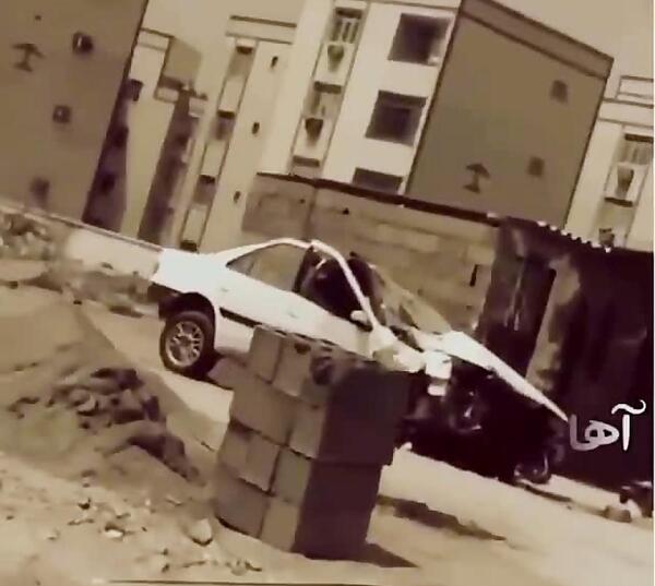 عکس پژو پارس چپ کرده