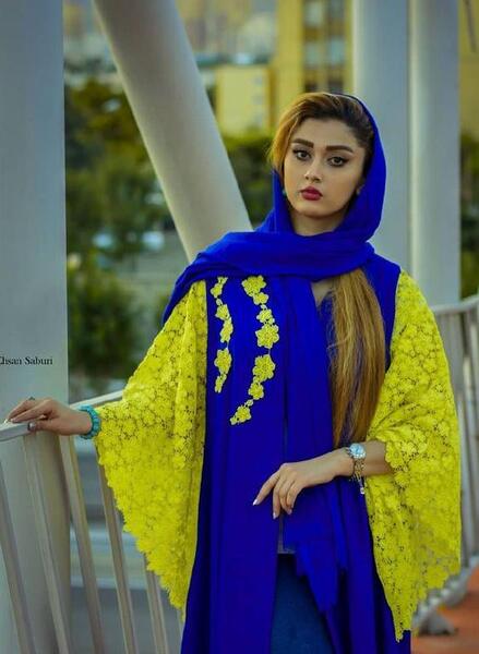 ژست عکس دخترانه ویسگون