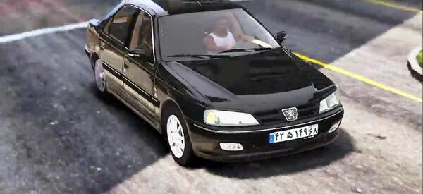 عکس پژو پارس آهنی
