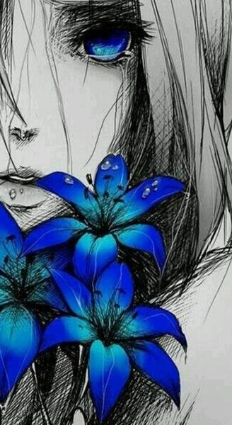 عکس پس زمینه گوشی غمگین دخترانه