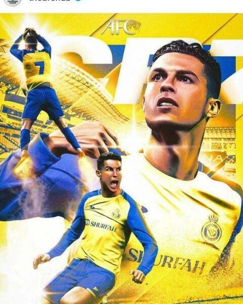 خفن ترین عکس رونالدو در النصر