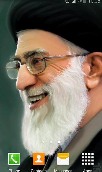 عکس پس زمینه گوشی رهبر