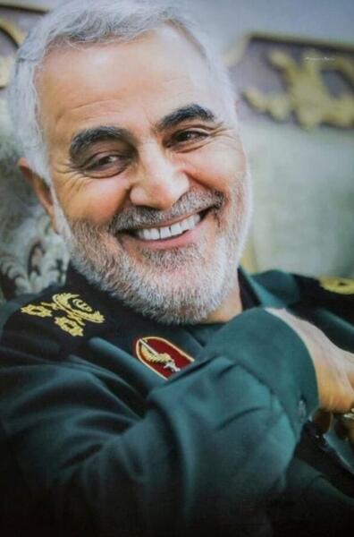 عکس پس زمینه گوشی حاج قاسم سلیمانی
