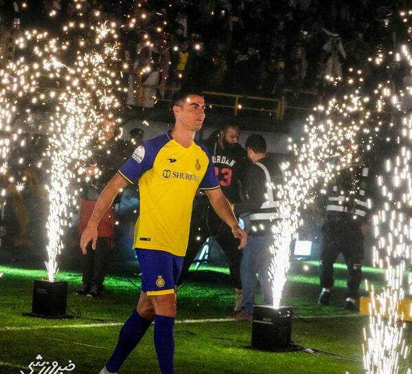عکس های خفن رونالدو در النصر