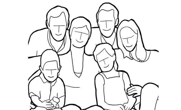 عکس فامیلی کارتونی
