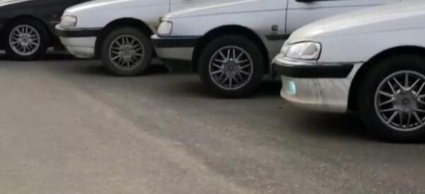 عکس پژو پارس تصادف کرده
