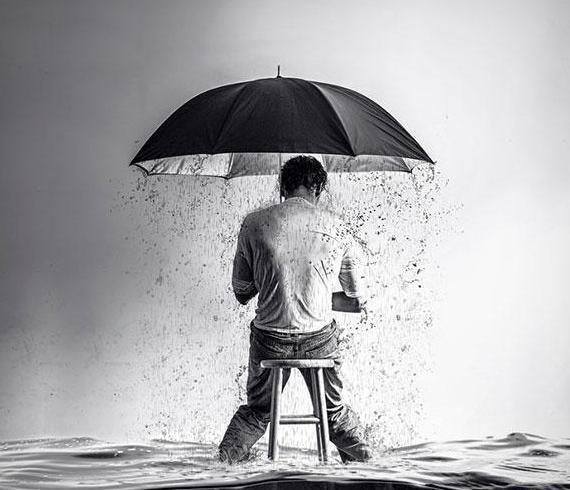 مفهومی خاص عکس پروفایل غمگین بدون متن