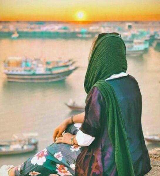 عکس پروفایل شیک دخترونه جدید از پشت سر