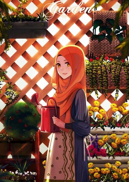 عکس پروفایل دخترونه با حجاب بچه گانه