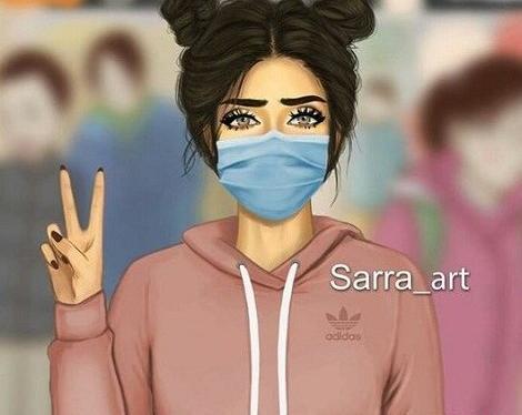 عروسکی عکس دخترانه فانتزی جدید برای پروفایل
