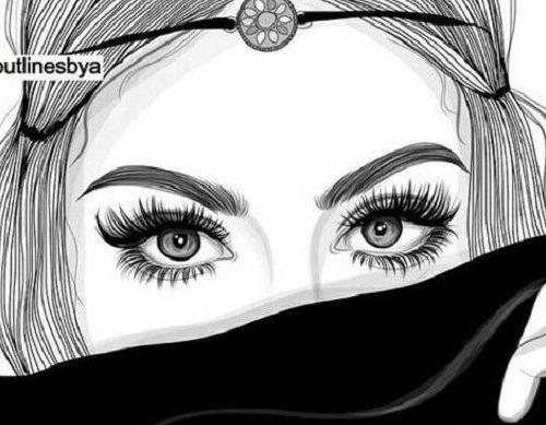عکس های فانتزی دخترانه سیاه و سفید