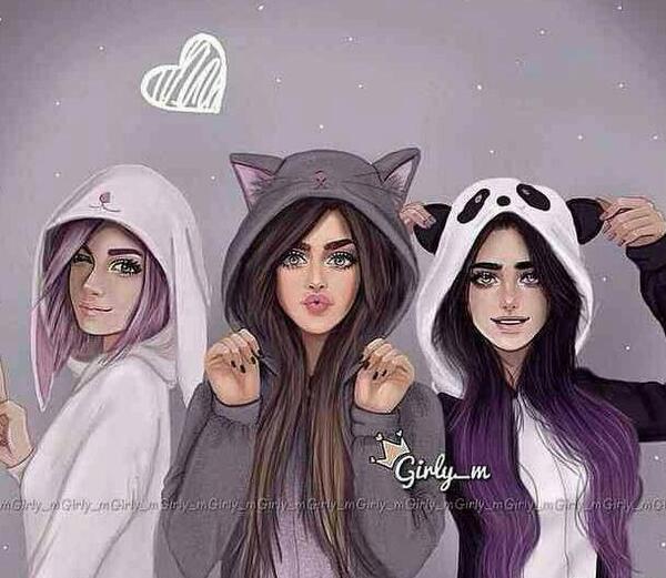 عکس های زیبای دخترانه ی کارتونی