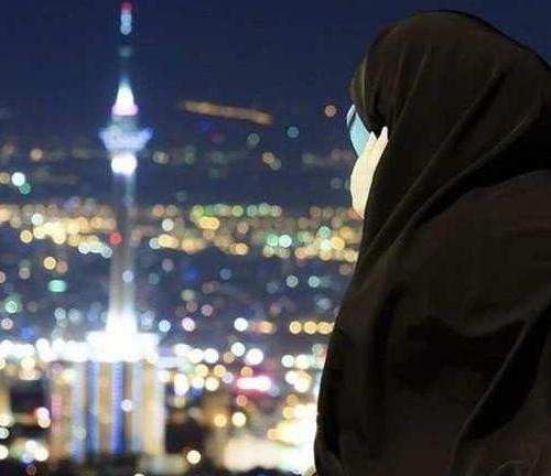 عکس پروفایل دخترانه با حجاب غمگین