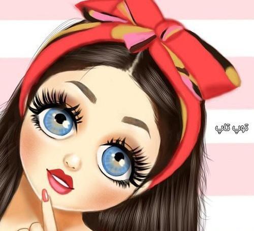 بامزه عکس پروفایل دخترونه فانتزی عروسکی