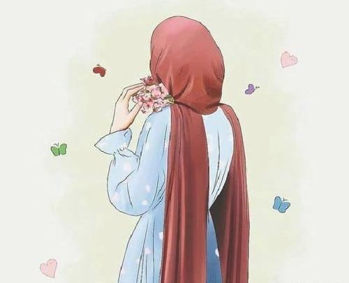 عکس پروفایل دخترانه با حجاب فانتزی
