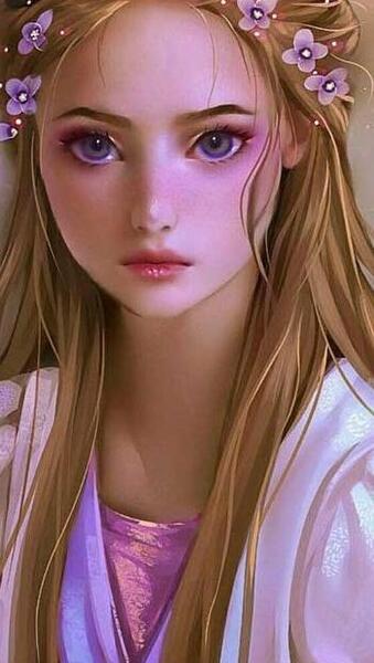 کارتونی عکس دخترانه فانتزی جدید برای پروفایل