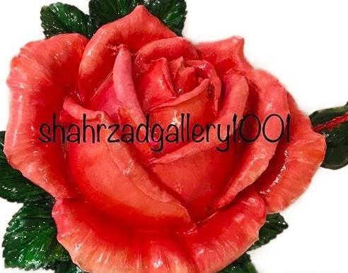 عکس گل چینی روی ظروف