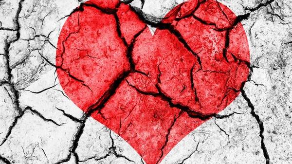 عکس پروفایل قلب مشکی بدون متن