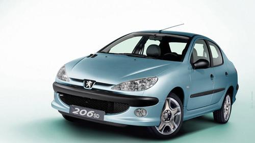 عکس ماشین پژو 206 sd v2