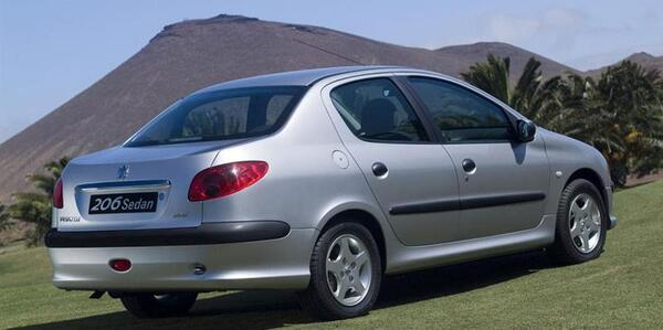 عکس ماشین پژو 206 sd v2