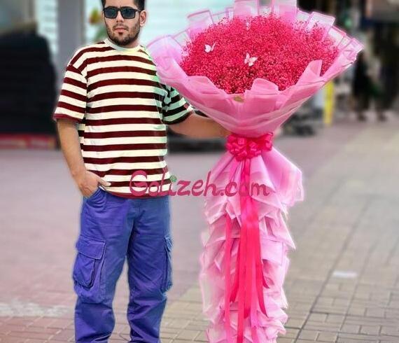عکس گل ژیپسوفیلا رنگی