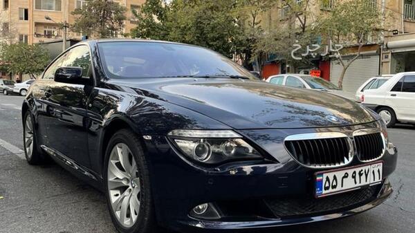 عکس ماشین ب ام و سری 6 کوپه 630i