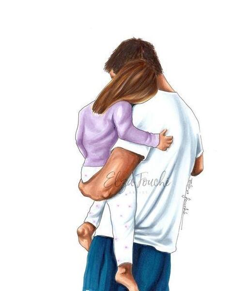 عکس روز پدر و دختر