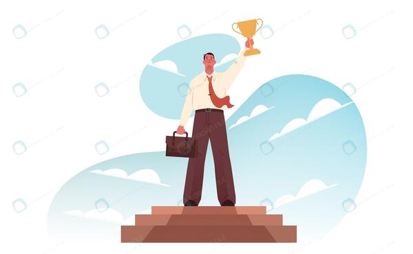 عکس کارتونی موفقیت