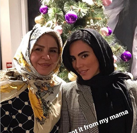 عکس مادر ساشا سبحانی