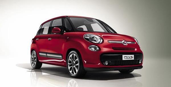عکس ماشین فیات 500l